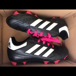Girls Adidas soccer cleats, size 13(youth).
